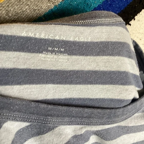 American Eagle striped oversized t shirt - Picture 7 of 10